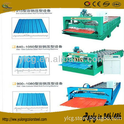 Hydraulic corrugated roof sheet roll forming machine manufacturer